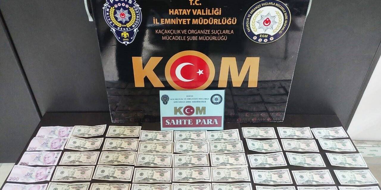 Hatay’da sahte para operasyonu