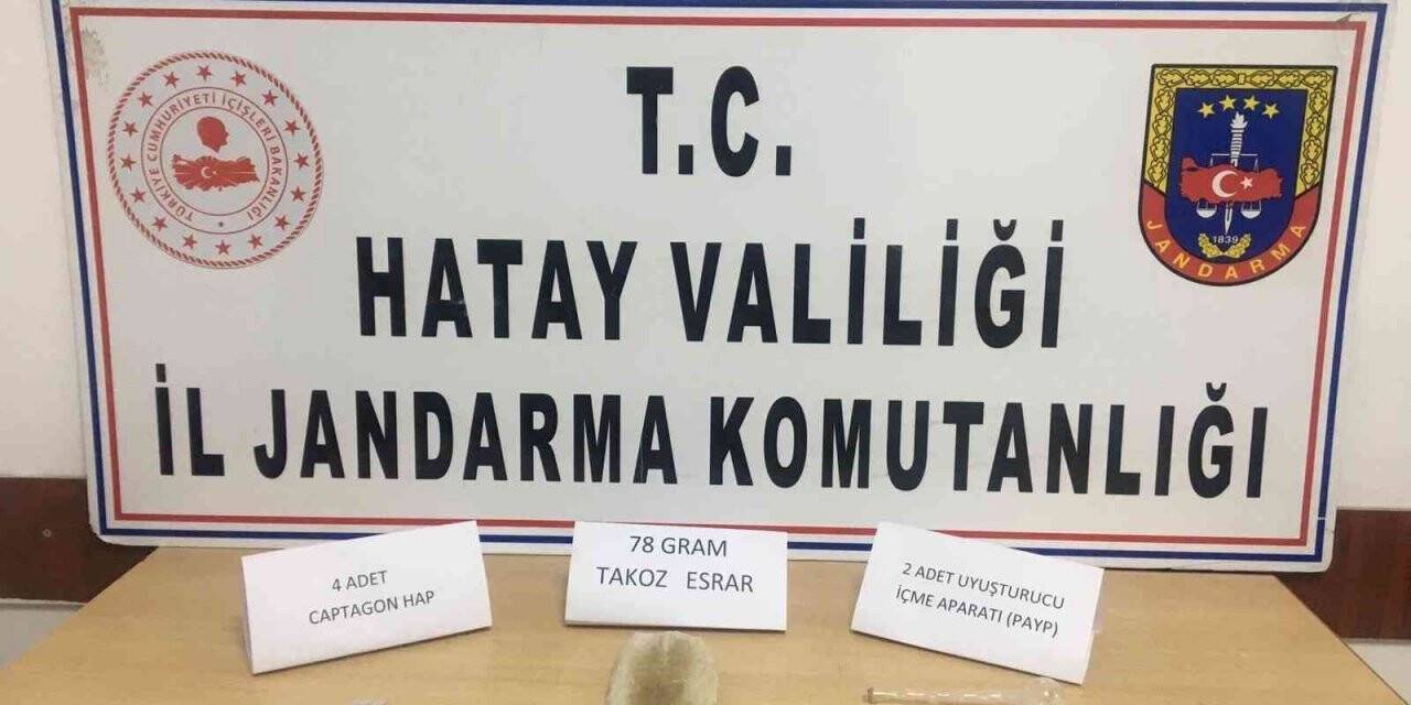 Hatay’da uyuşturucu operasyonu