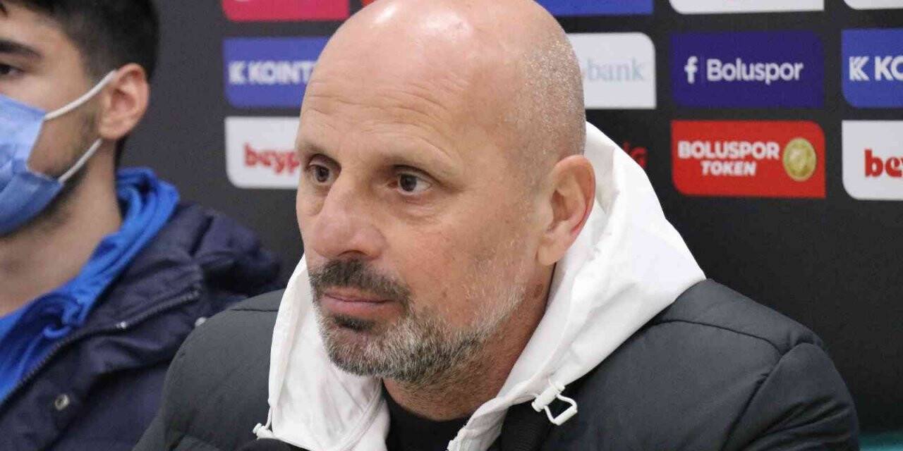 Boluspor - Eyüpspor maçının ardından