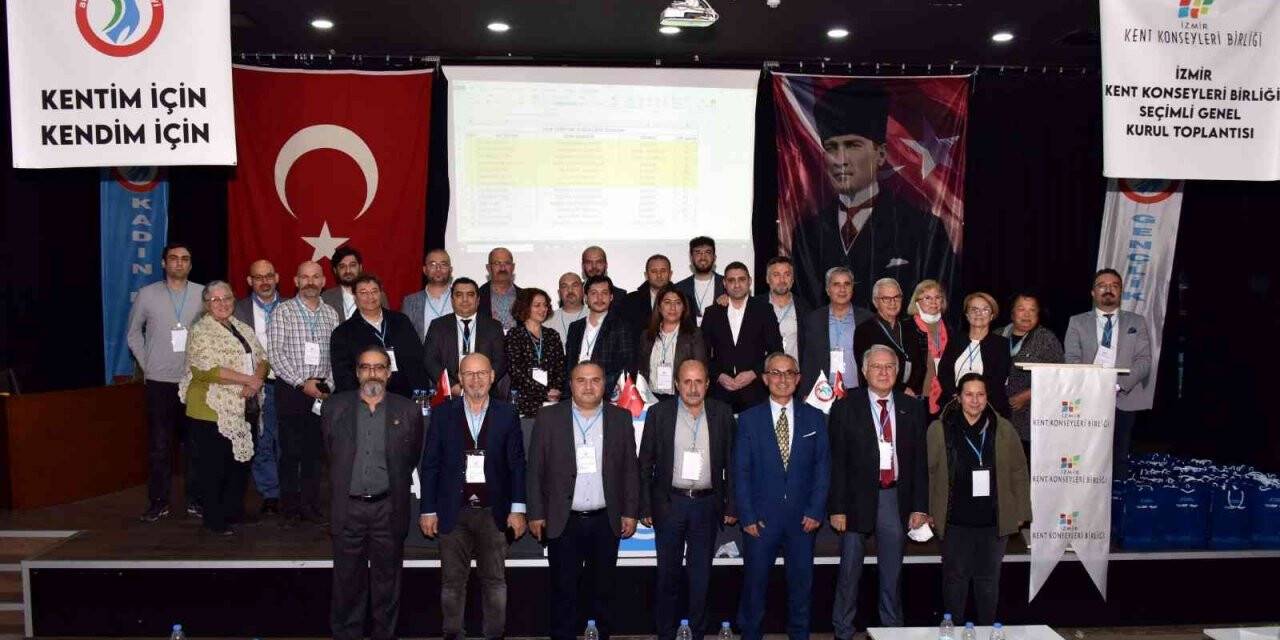 İzmir Kent Konseyleri Birliği Seçimli Genel Kurulu Aliağa’da yapıldı