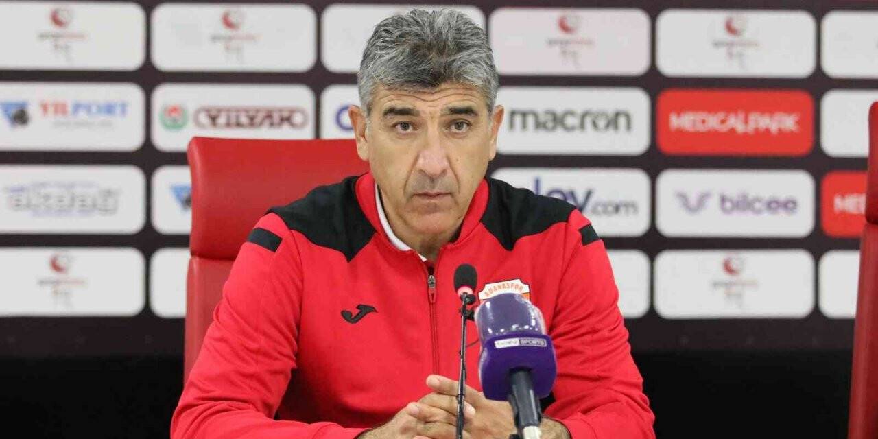 Sait Karafırtınalar: “Beraberlik de iyi sonuçtu maalesef kaybettik”