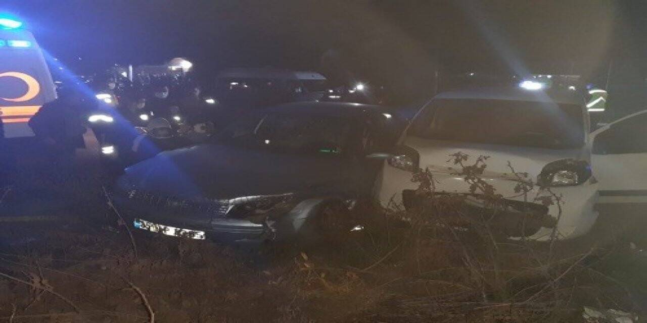 Manisa’da trafik kazası: 4 yaralı