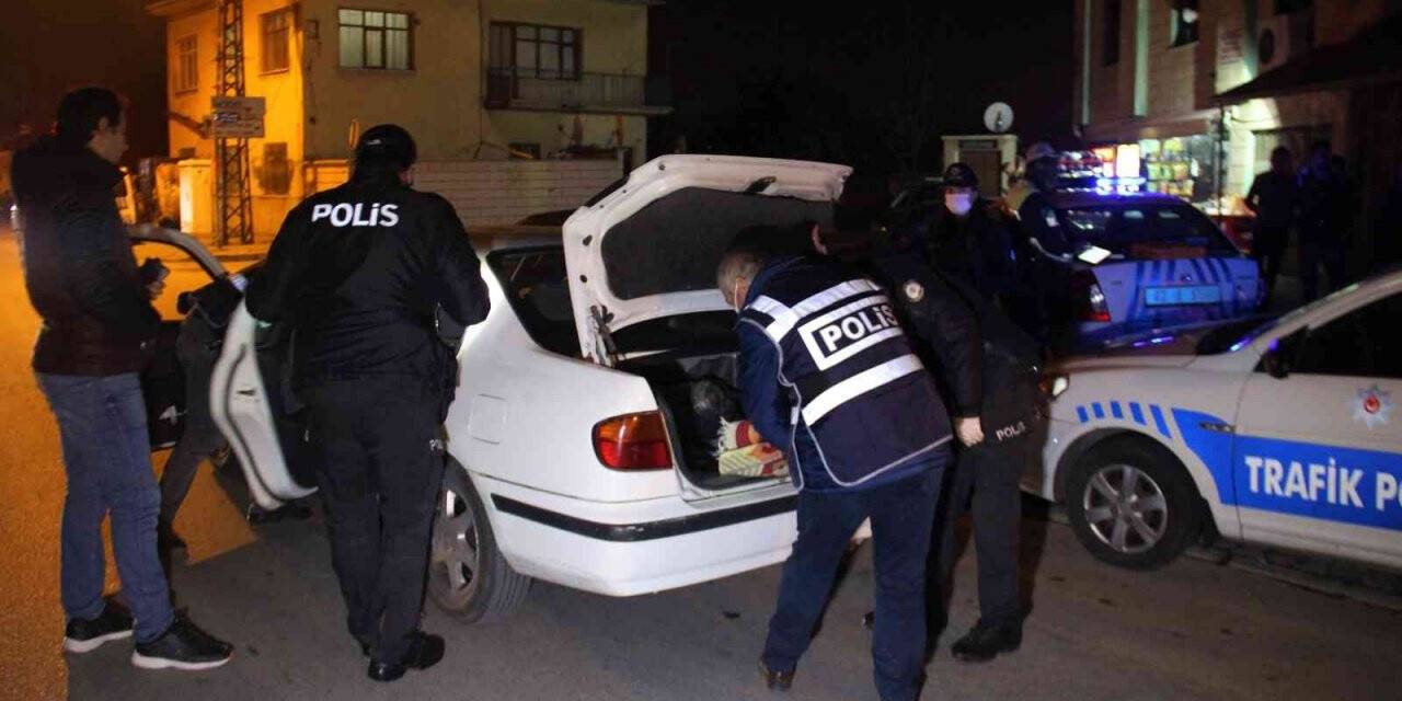 Konya’da polisten “şok” uygulama