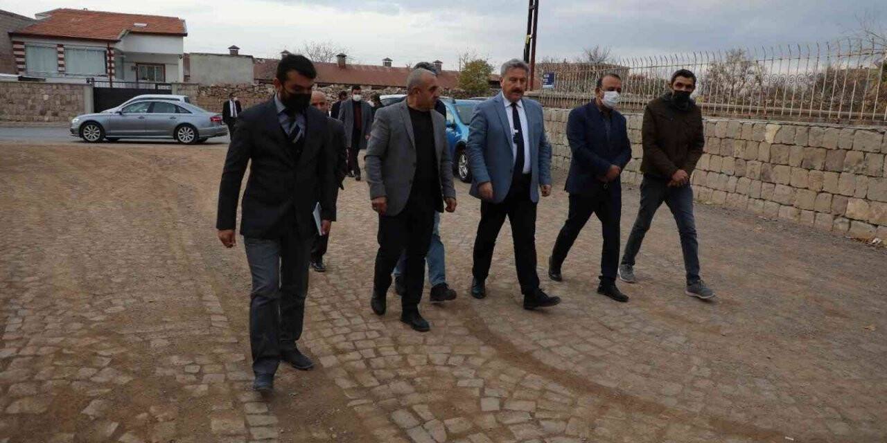 Ağırnas Mahallesi’nde tarihi dokuya uygun sokak yenileme çalışması