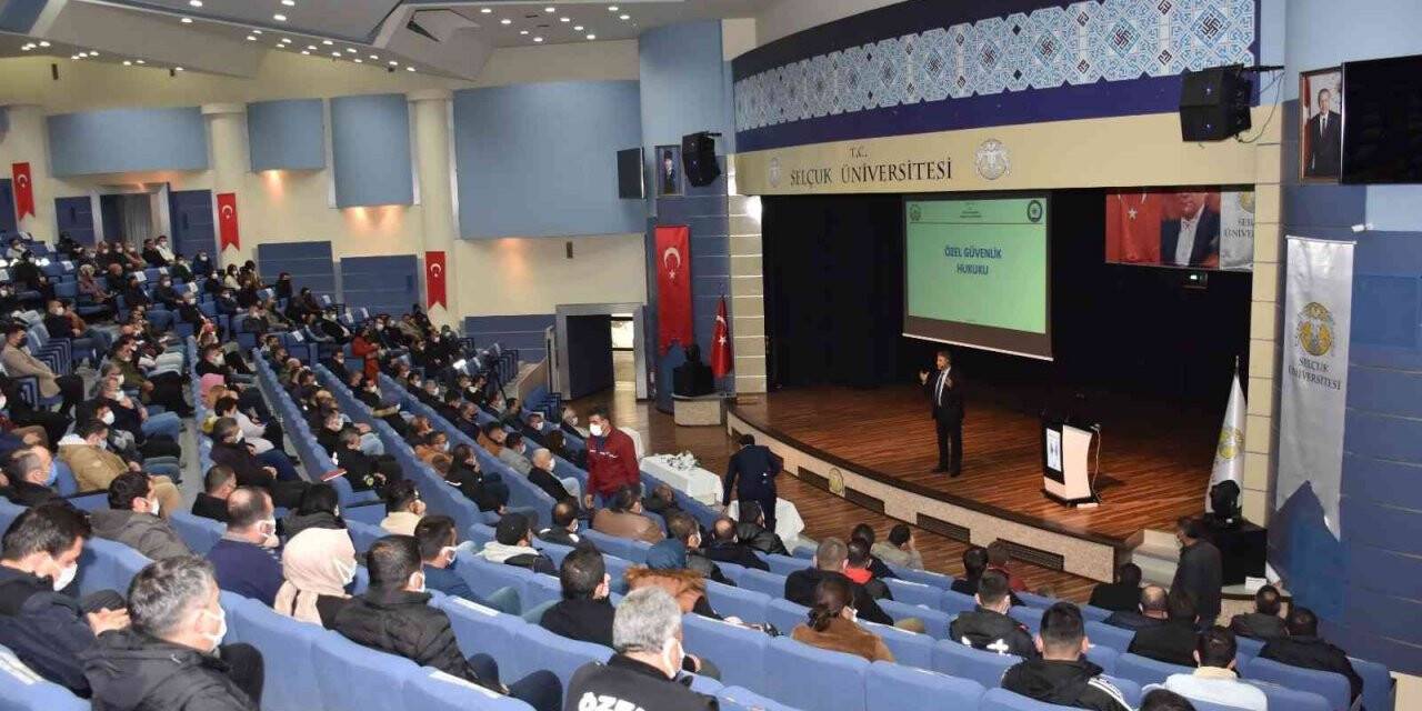 Konya’da özel güvenlik ve genel kolluk görevlilerine "KAAN Projesi" anlatıldı