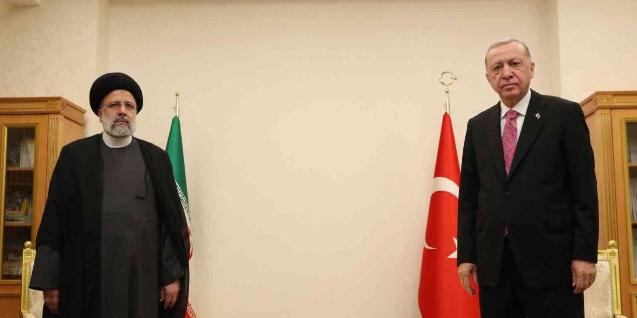Cumhurbaşkanı Erdoğan, İran Cumhurbaşkanı Reisi ile görüştü