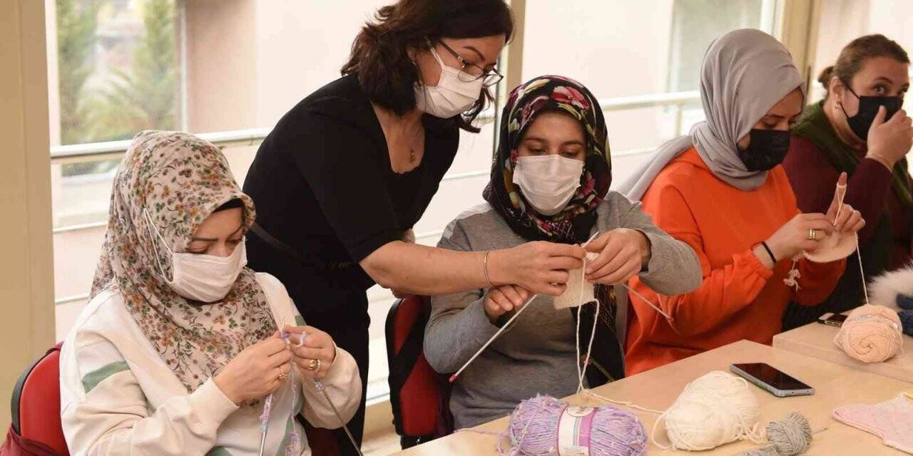 Kadınlar koğuşundan kadınlar atölyesine