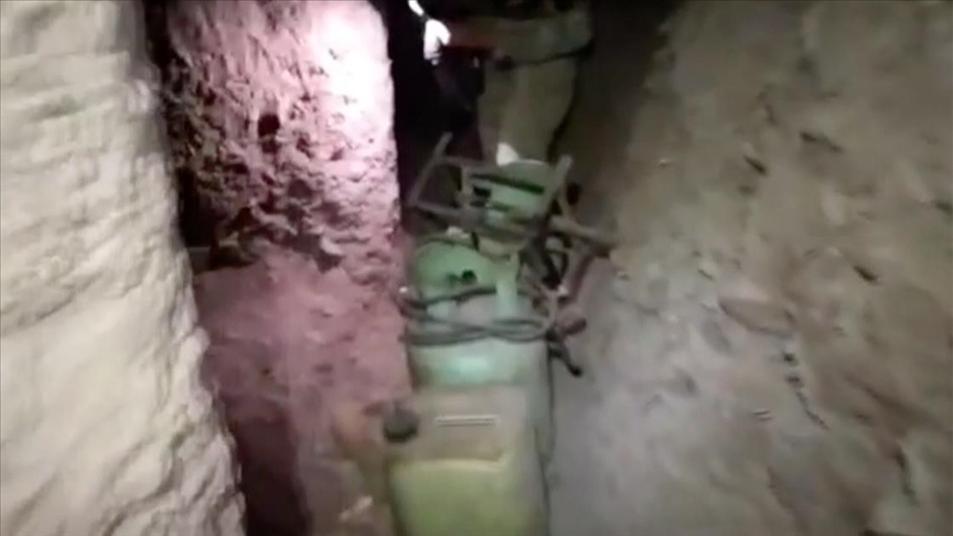 Komandolar PKK'nın sözde bölge sorumlularının kullandığı mağarayı ele geçirdi