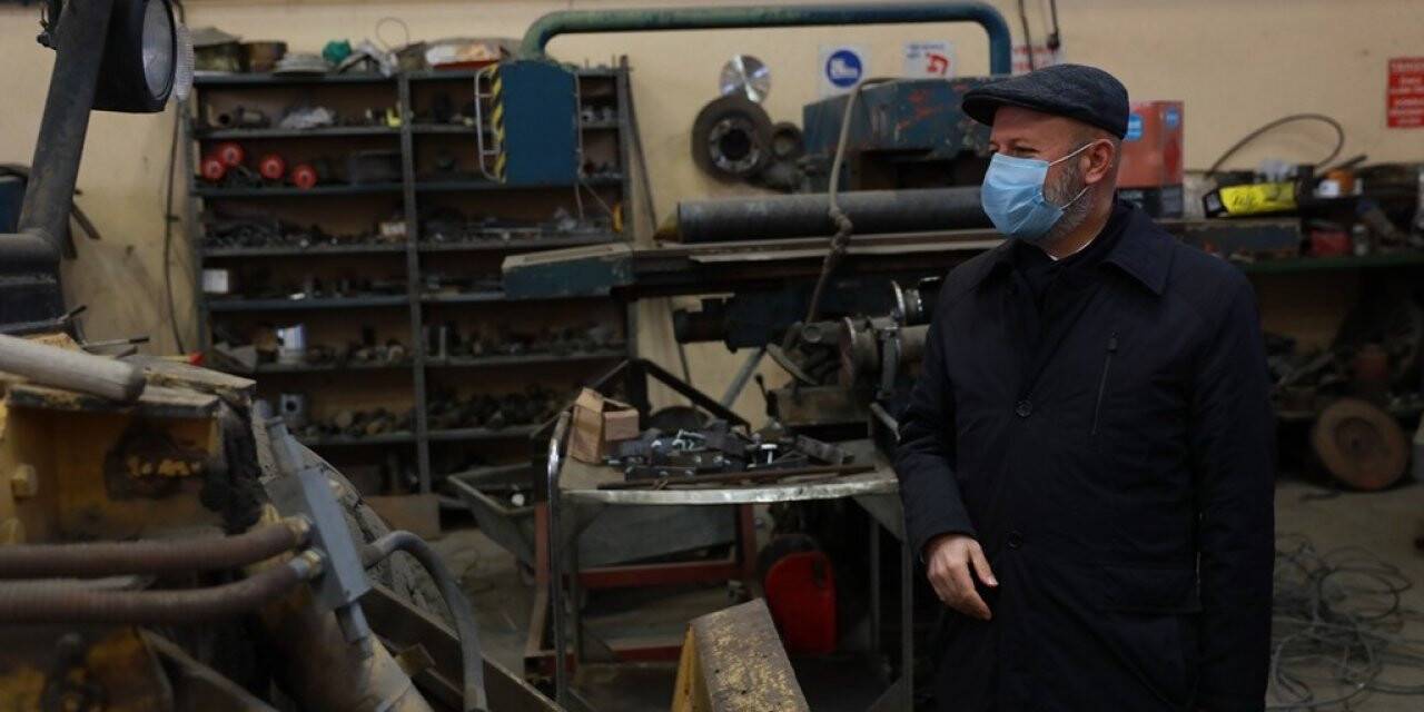 Kocasinan Belediyesi’nin atölyesi, ekonomiye ve çevreye katkı sağlıyor