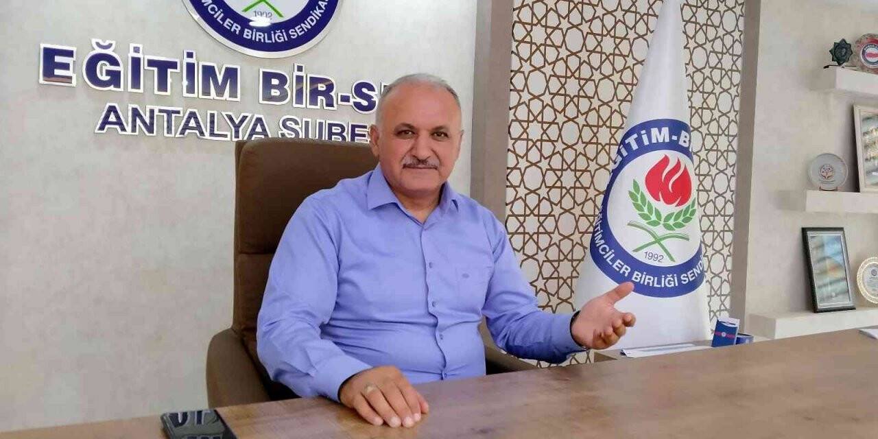Eğitim Bir Sen Antalya Şube Başkanı Miran: ”Fırsat eşitliği için okullara kaynak aktarılmalı”