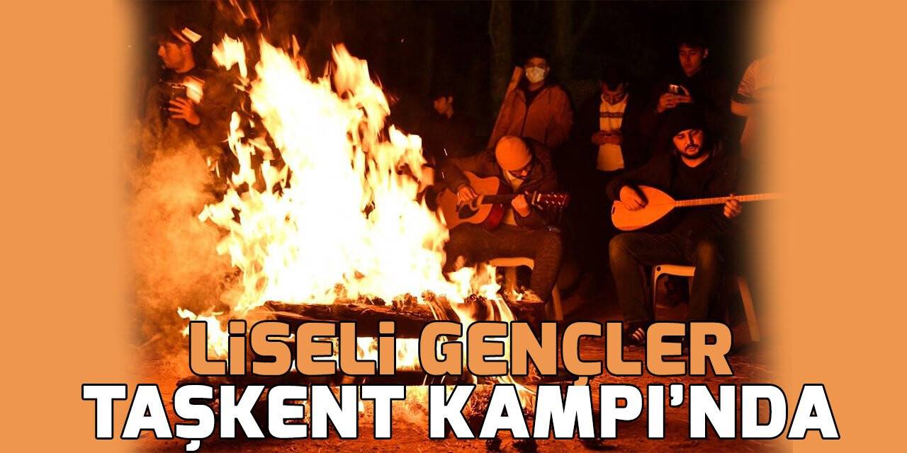 Lise Medeniyet Akademisi gençleri Taşkent kampında