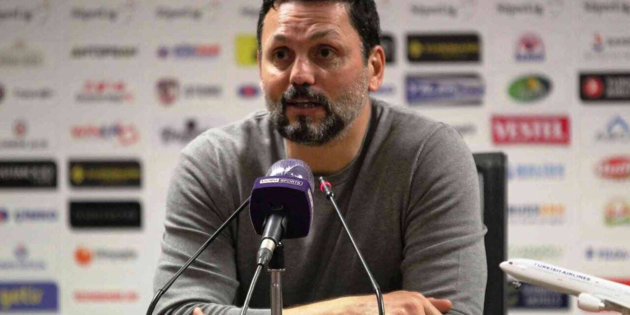 Erol Bulut: "Takımımı tebrik ediyorum"