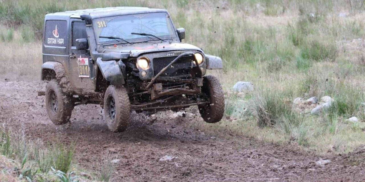 Rize’de Off-Road fırtınası esti