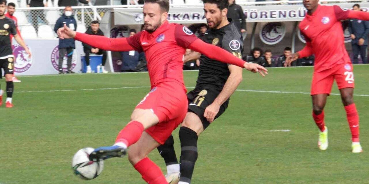 Spor Toto 1. Lig: Ankara Keçiörengücü: 3 - Ümraniyespor: 2