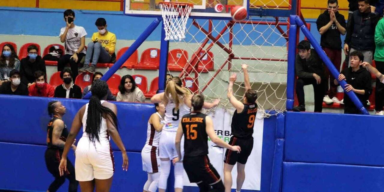 Kadınlar Basketbol Süper Ligi: Hatayspor: 76 - Galatasaray: 81