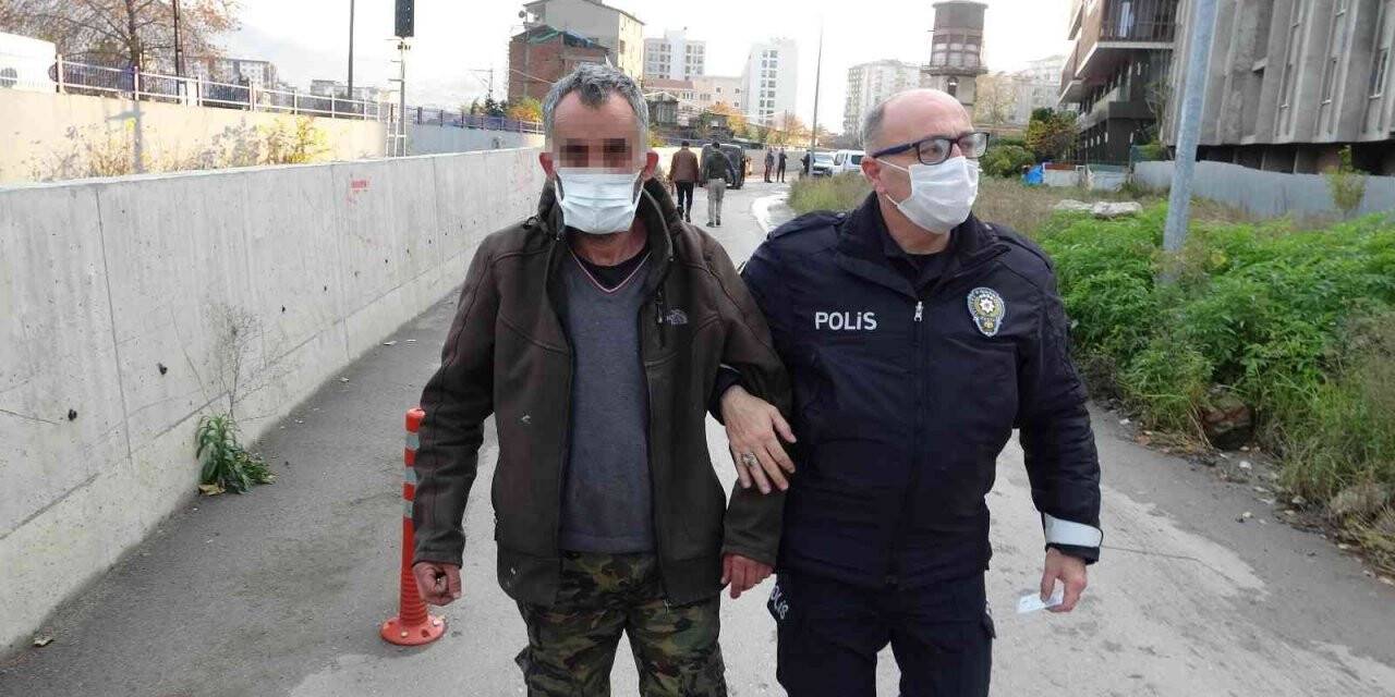 9 katlı binanın çatısına çıkarak intihara kalkıştı