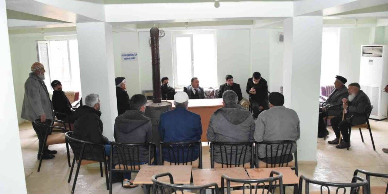 Başkan Beyoğlu hasta ve yaşlılarla bir araya geldi