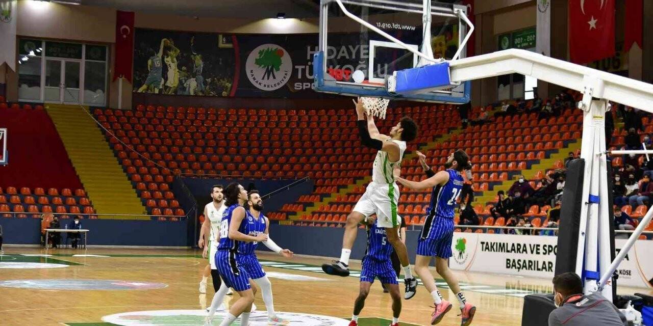 Mamak Belediyesi Basketbol Takımı evinde rahat kazandı