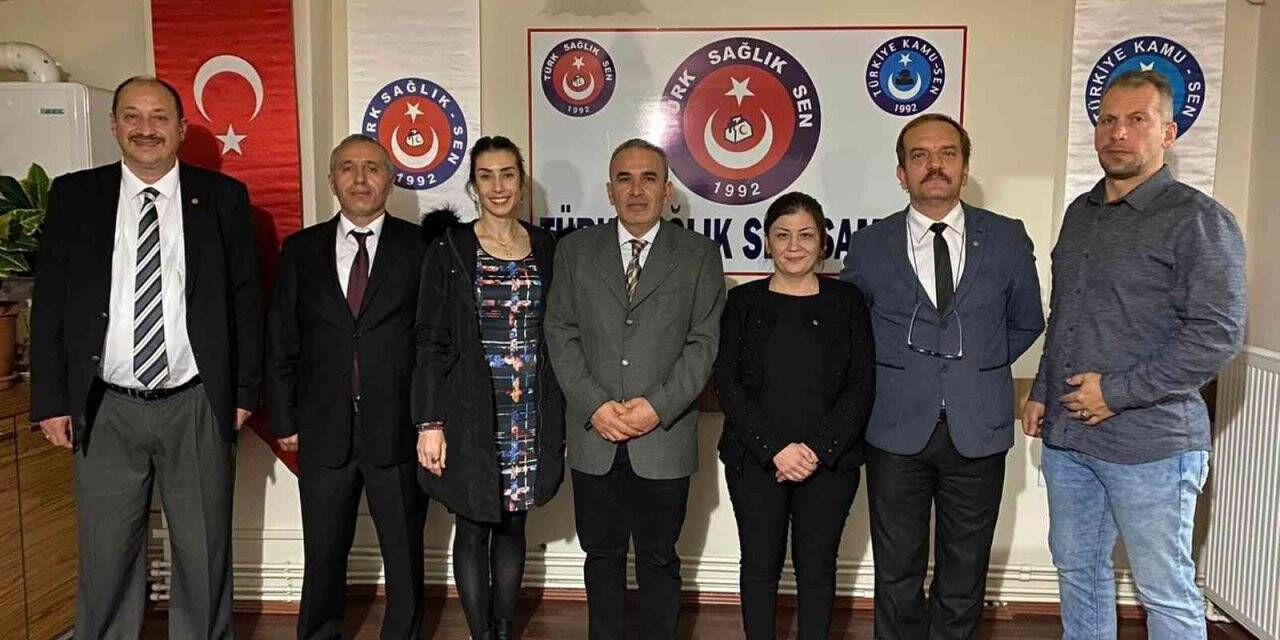 Türk Sağlık-Sen Samsun Şube Başkanlığına Gökhan Şahin seçildi
