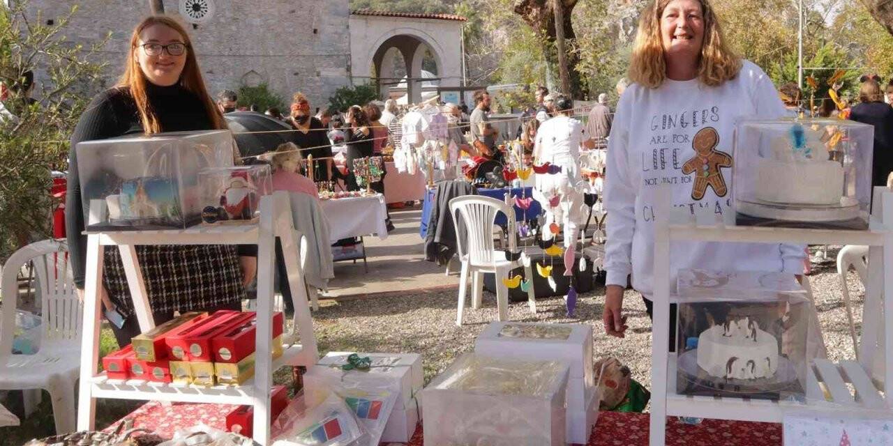 Dalyan’da Noel Pazarı yoğun katılımla gerçekleştirildi
