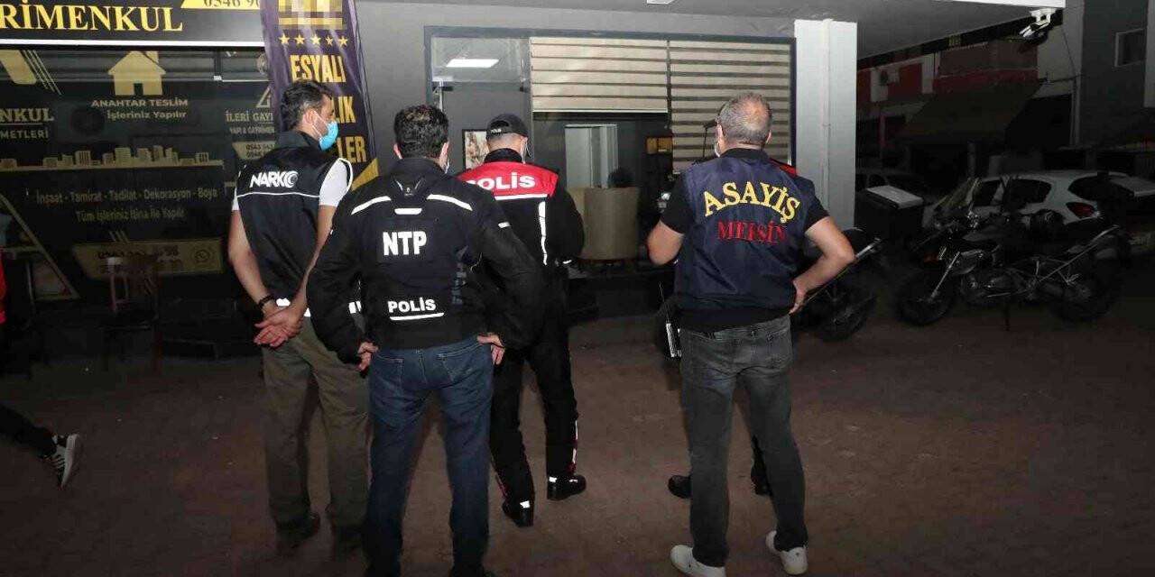 Mersin’de pansiyon ve günübirlik evlere asayiş uygulaması