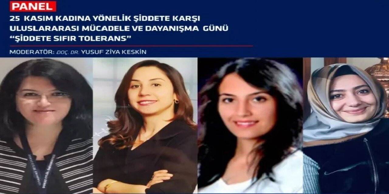 EBYÜ’de “Şiddete Sıfır Tolerans” temalı panel gerçekleştirildi
