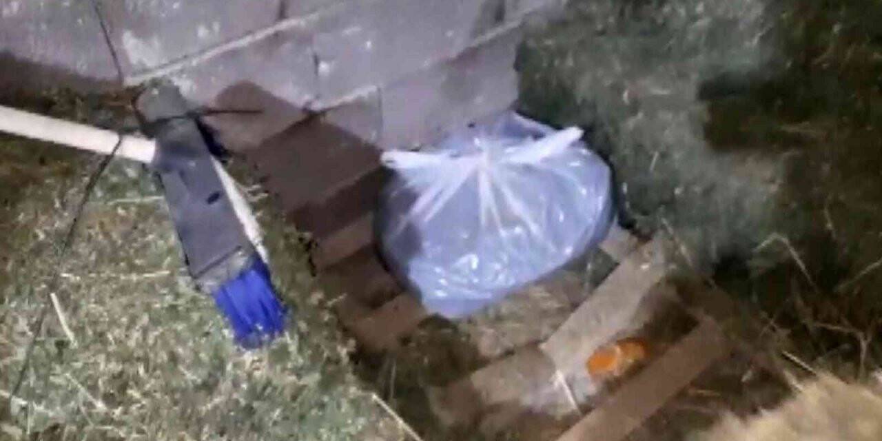 Saman altından su yürüttü, esrarı yürütemedi