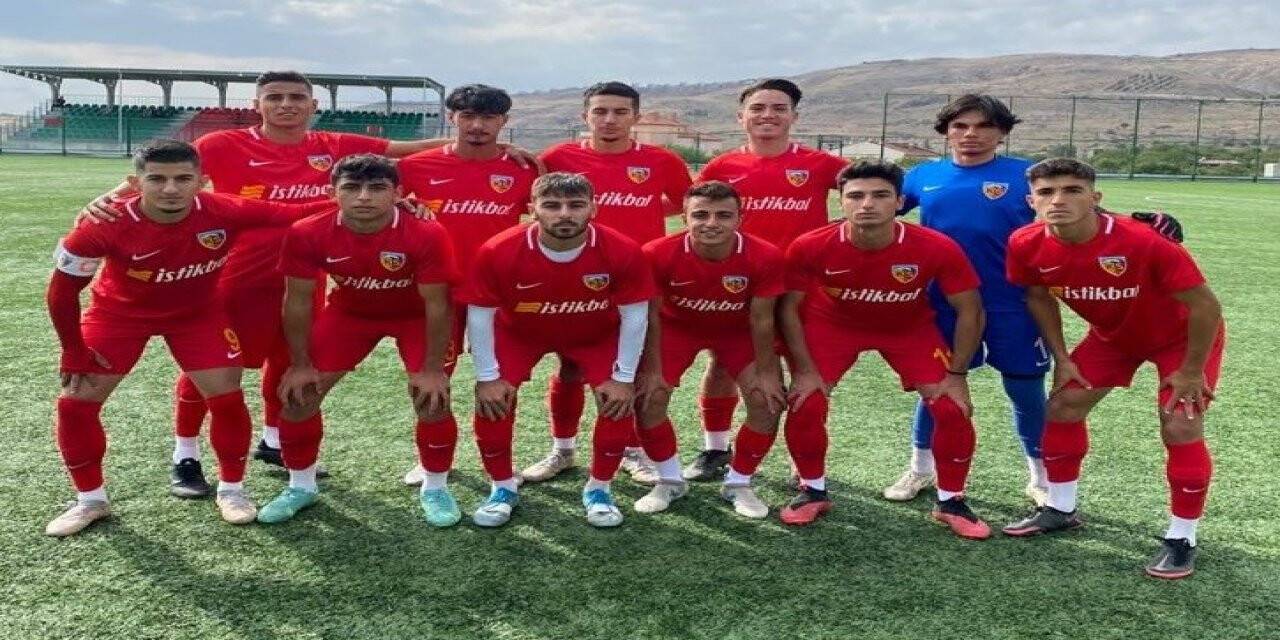 Kayserispor U19 deplasmandan eli boş döndü