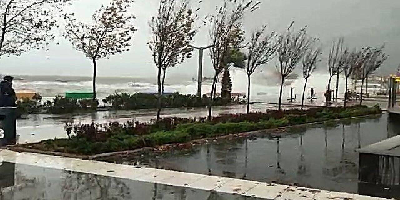 Edremit’te deniz kabardı