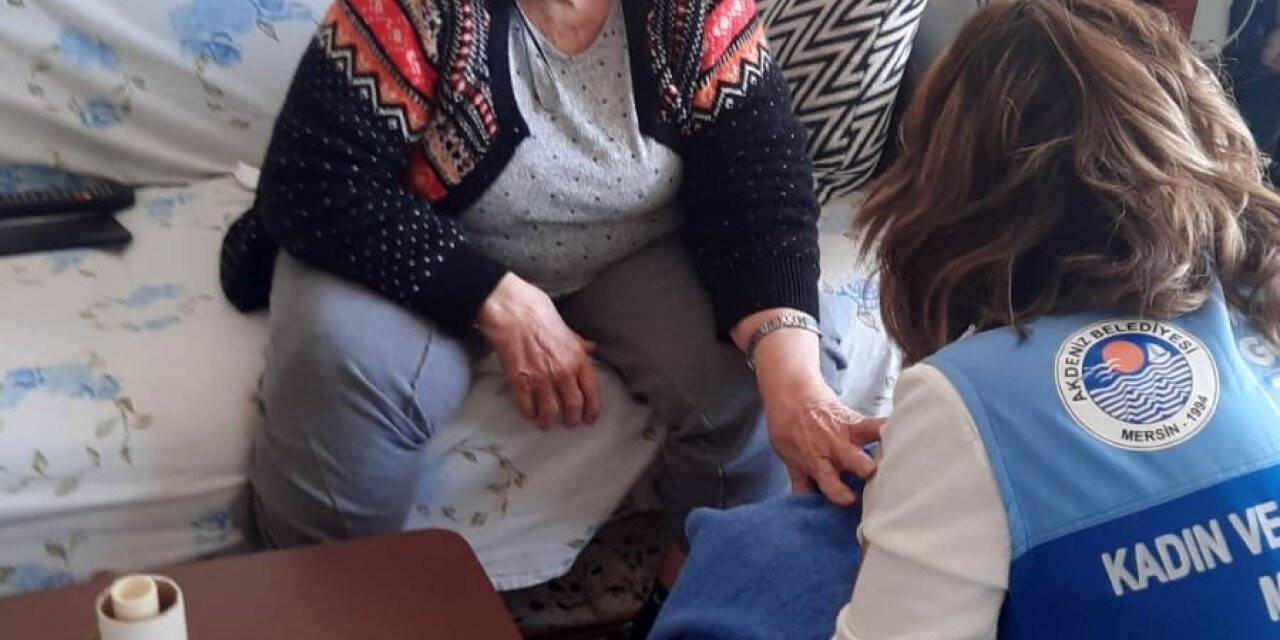 Akdeniz’de evde bakım ve temizlik hizmeti aralıksız sürüyor