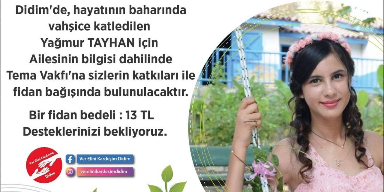 Didimli Yağmur’un adı Giresun’da yaşatıldı