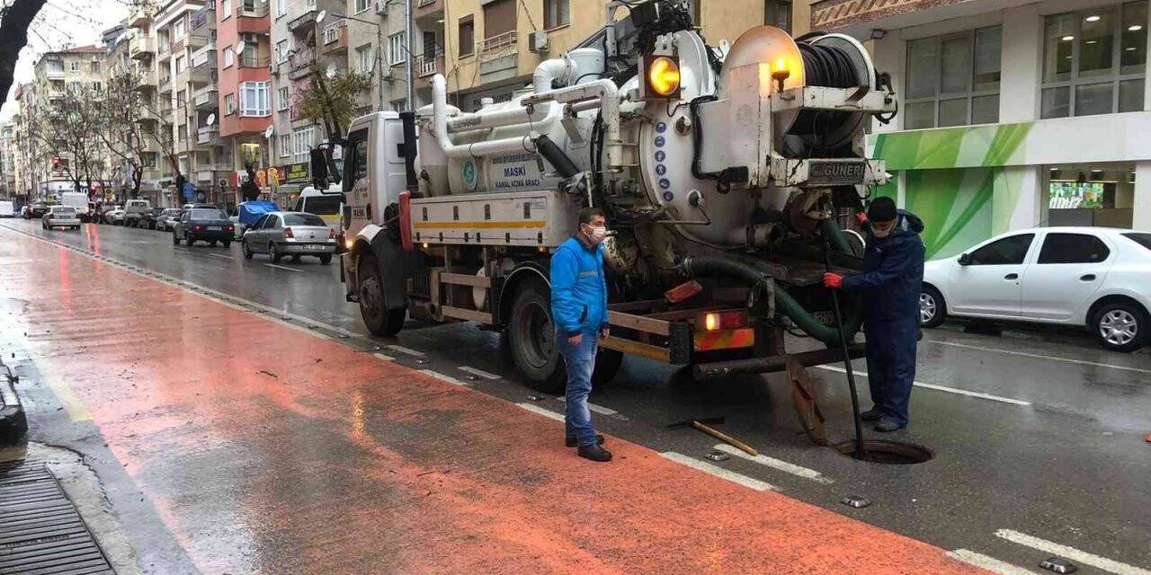 MASKİ sağanak yağış ve fırtınaya karşı teyakkuzda