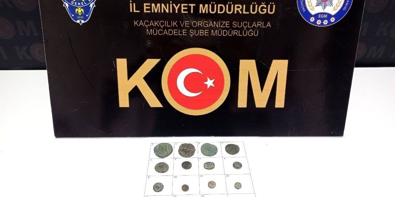 Tarihi eserleri satamadan yakalandı