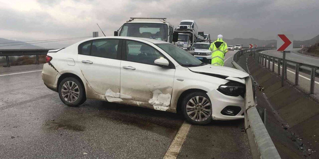 Tosya’da zincirleme trafik kazasında 1 kişi yaralandı