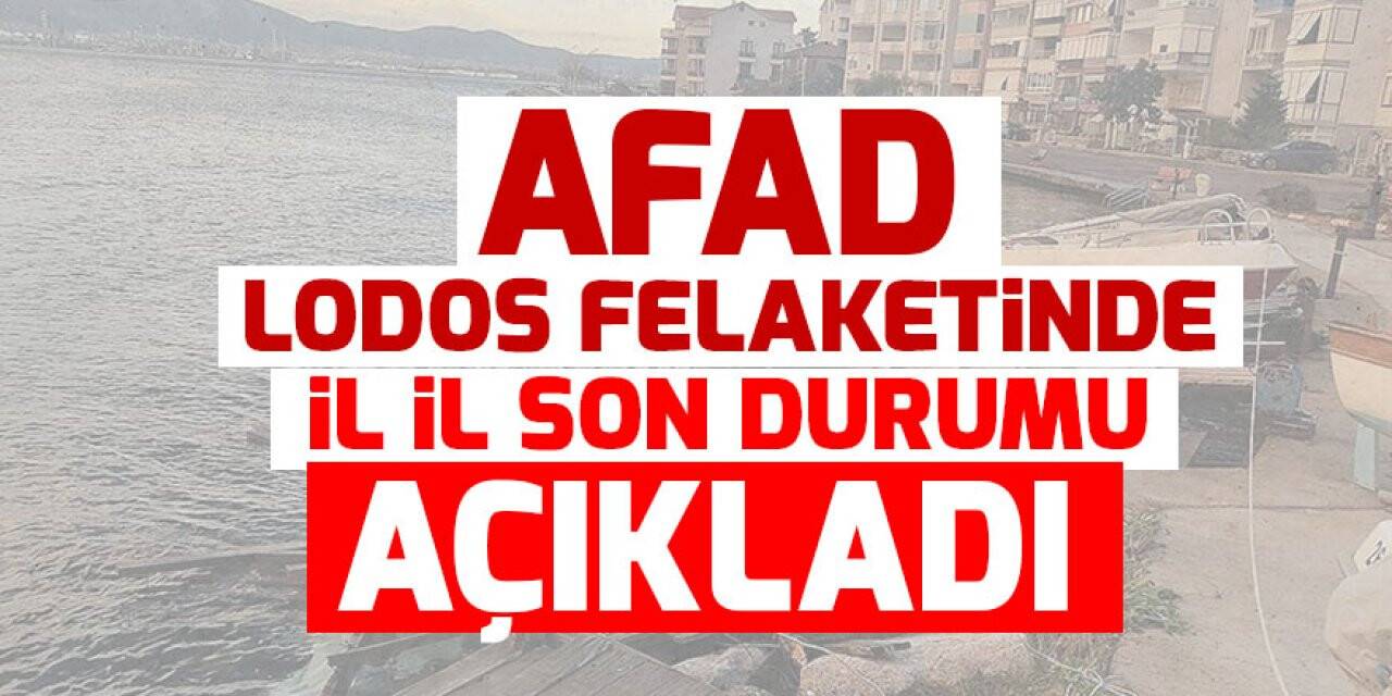AFAD, ülke genelindeki olumsuz hava koşulları hakkında son durumu açıkladı