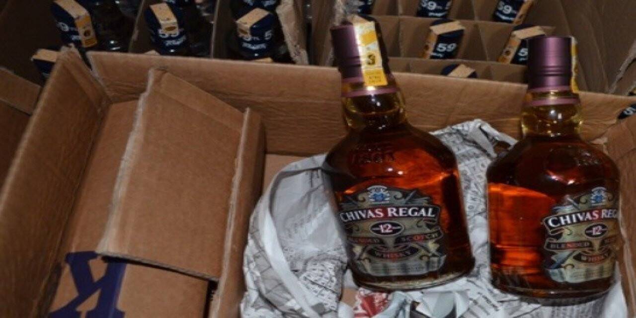 Tavşanlı’da kaçak içki operasyonu