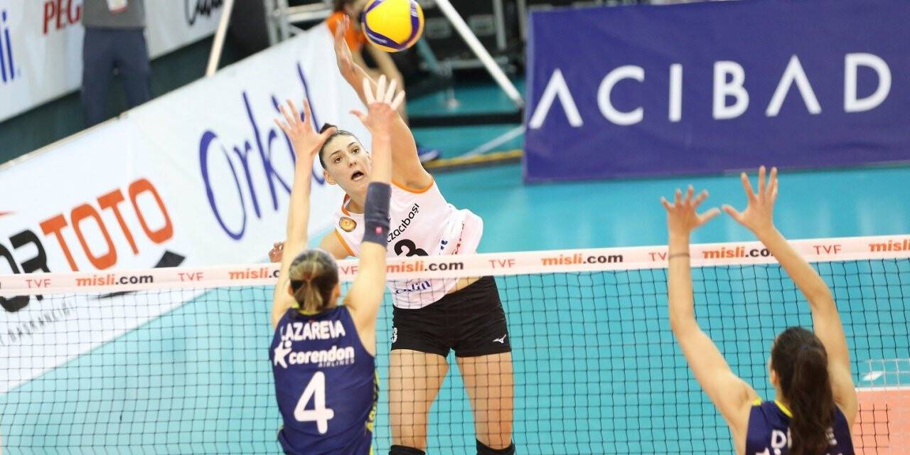 Derbinin galibi Eczacıbaşı Dynavit