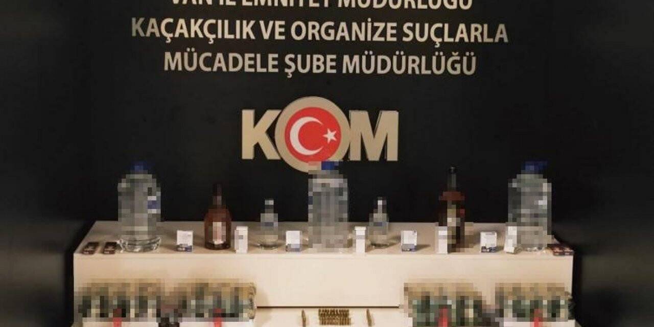 Van’da sahte içki ve cinsel içerikli ürün operasyonu