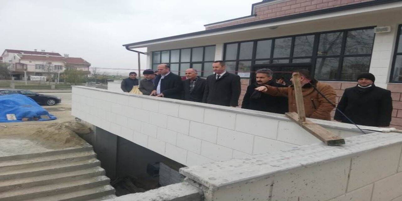 Ergene Bilal Habeşi Camii’nde yapım çalışmaları sürüyor