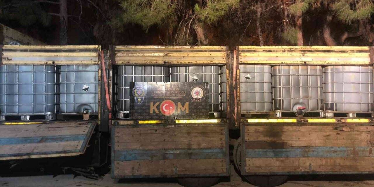Adana’da 73 bin litre kaçak akaryakıt ele geçirildi