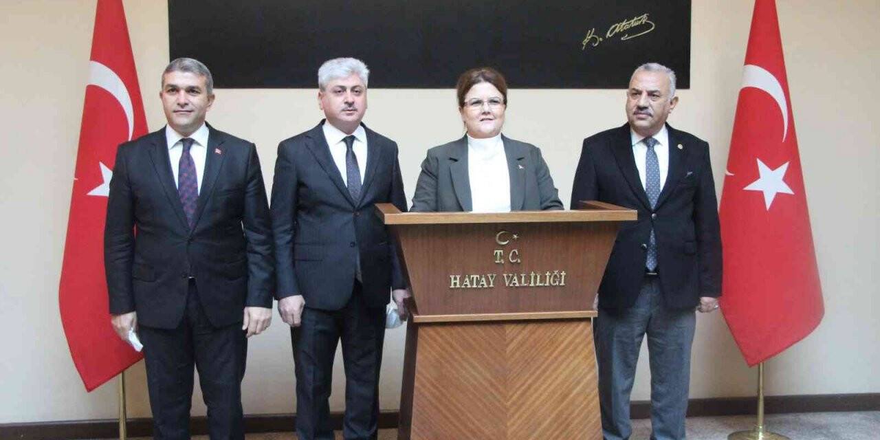 Bakan Yanık Hatay’da