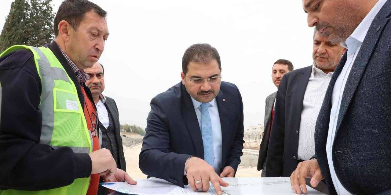 Canpolat kültür merkezi ve millet bahçesini inceledi