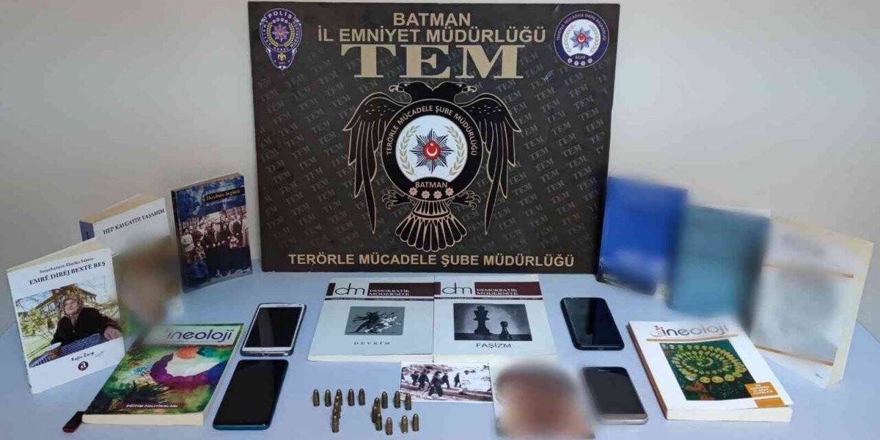 Batman’da terör örgütü PKK’ya yönelik operasyonda 1 kişi tutuklandı