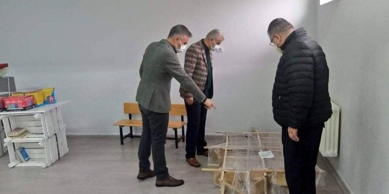 Yazıhan’da kütüphanesiz okul kalmayacak