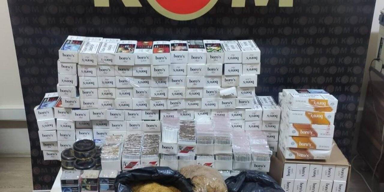 Bursa’da kaçak sigara operasyonu: 2 gözaltı