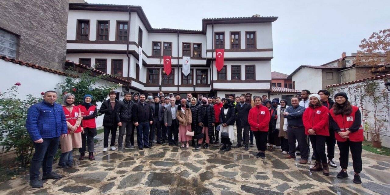43 ülkeden 43 öğrencinin Tavşanlı ziyareti