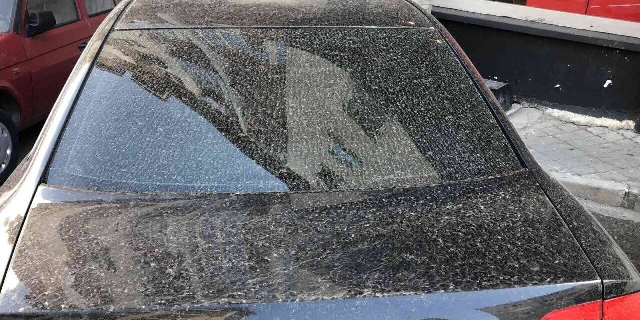 Isparta’ya çamur yağdı