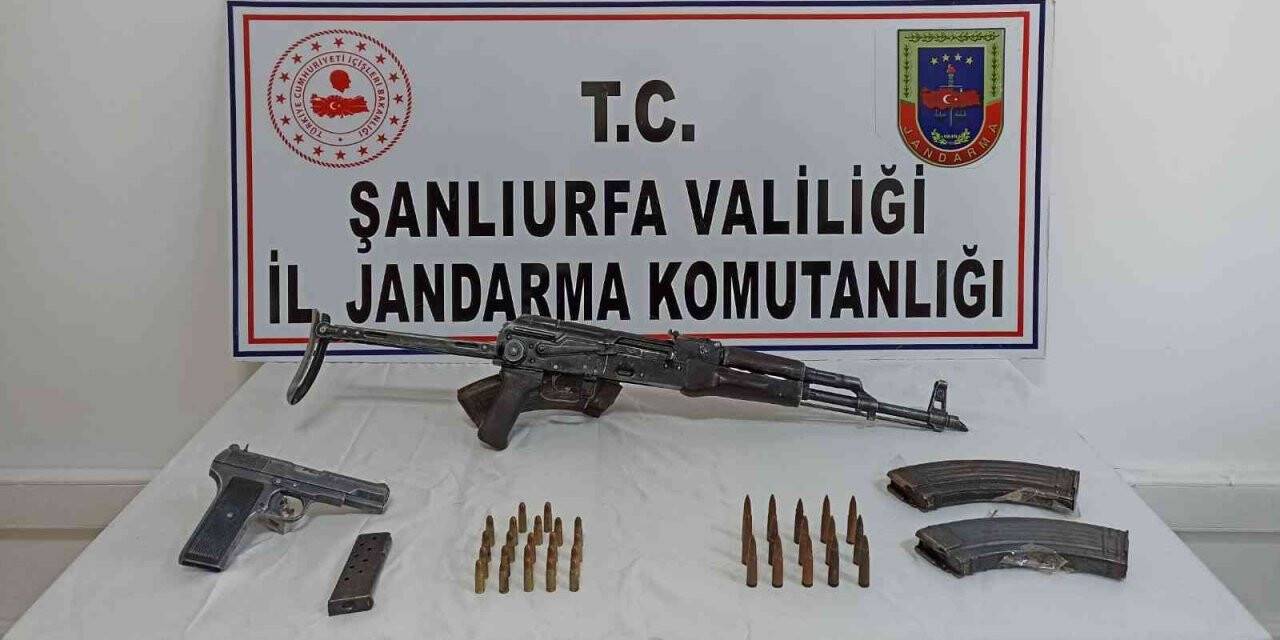 Şanlıurfa’da silah kaçakçılarına operasyon