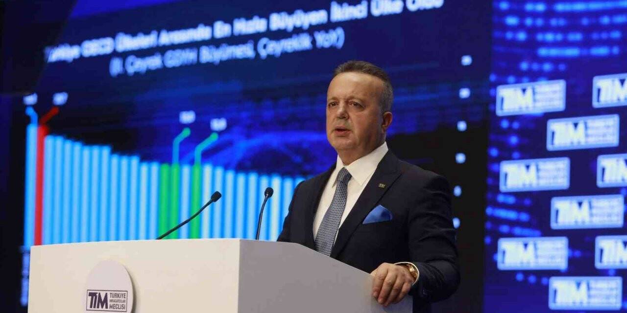 TİM Başkanı Gülle büyüme rakamlarını değerlendirdi