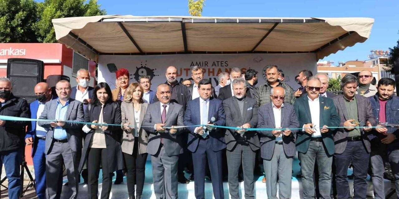 Amir Ateş Kütüphanesi  hizmete açıldı